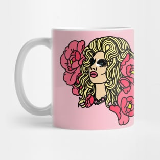 Trixie Mattel Retro Flower Vintage Tattoo Mug